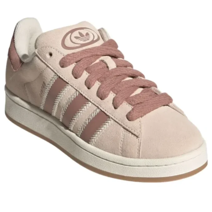 Adidas Campus 00S “Branco Cristal Branco Núcleo Pre-amado Rubi”