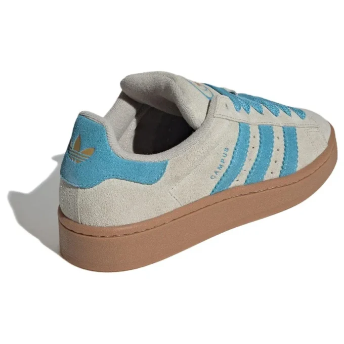 Adidas Campus 00S “Cinza Putty, Azul Preloved, Sola de Borracha”