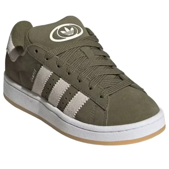 Adidas Campus 00S “Cáqui Médio Escuro/Branco Sujo”