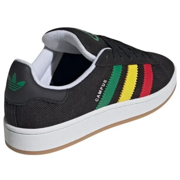 Adidas Campus 00S “Preto Vermelho Verde Amarelo”