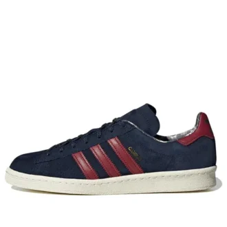Adidas Campus 80S “Azul Escuro Vermelho”