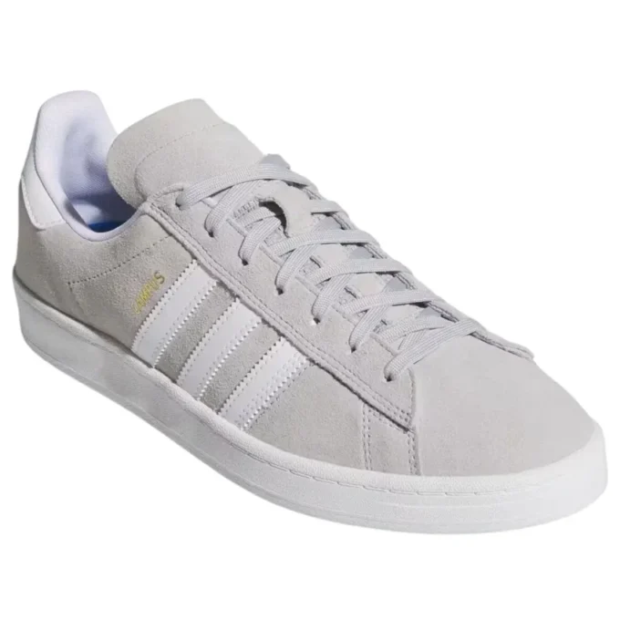 Adidas Campus Adv “Grey Two Cloud White Gold Metallic”