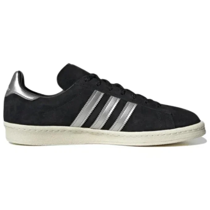 Adidas Campus “Preto Prateado Metálico”