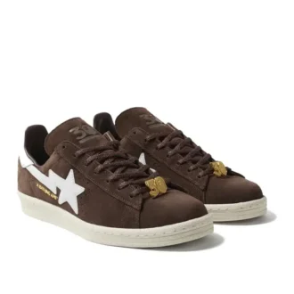 Adidas X a Bathing Ape Campus 80S “30.º Aniversário Castanho”