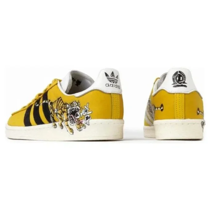 Sapatilhas Adidas X Kasina X Kim Jung Gi Campus “Hazy Yellow”