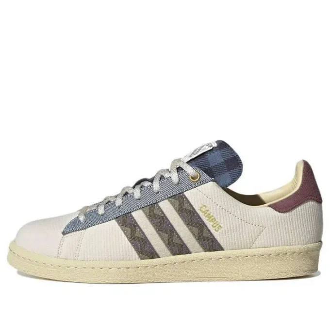 Ténis Adidas Campus 80S “Wonder White Orbit Green”